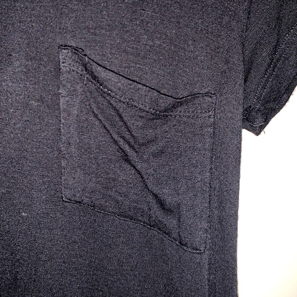 Pocket-Front, black, Mossimo T-Shirt, XS - Picture 2 of 4